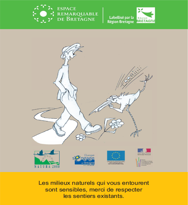 Respecter les sentiers existants Respecter les sentiers existants